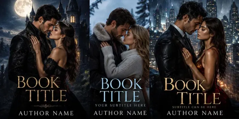 Luxury Billionaire Romance Kindle Covers generated by undefined