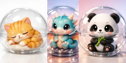 Chibi Capsule Toy Generator generated by chatgpt-image