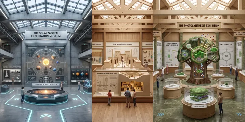 Museum Diorama Generator generated by undefined