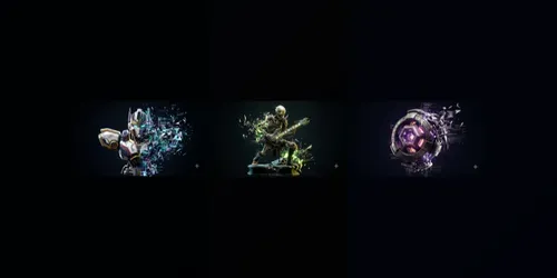 3D Glitch Art Sculptures generated by gemini-image