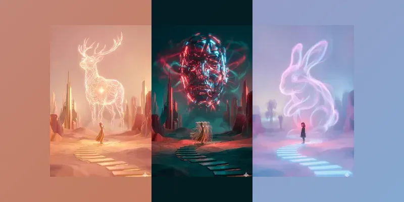 Neon Mind Mirage Surreal Dream Cores generated by undefined