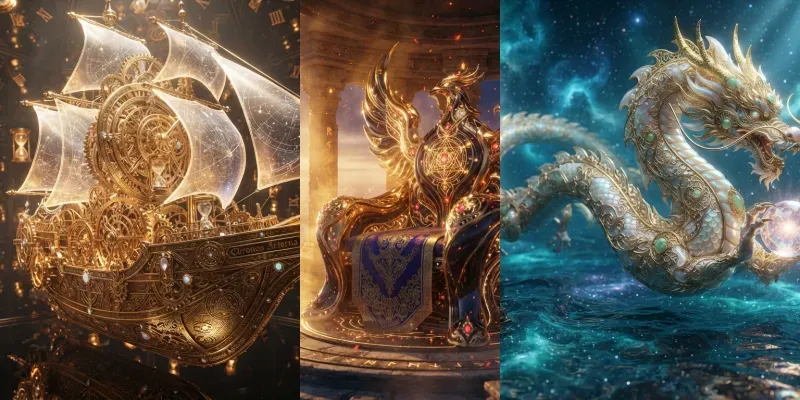 Sacred Gold Soul Chariot Creators generated by undefined