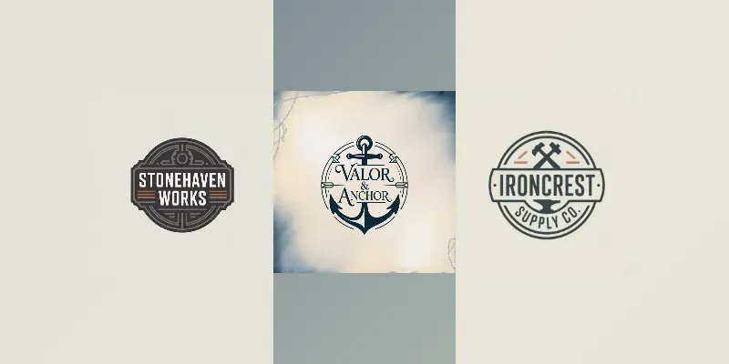 Retro Badge Logo Designs generated by undefined