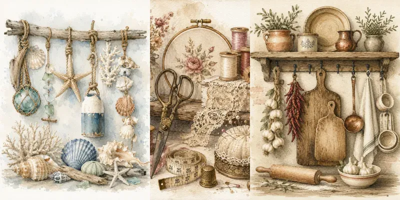 Curated Watercolor Wall Collections generated by undefined