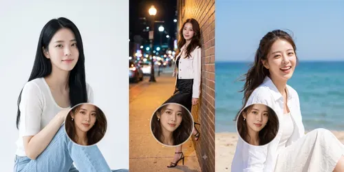 Korean Model Fullbody Photoshoots generated by gemini-image