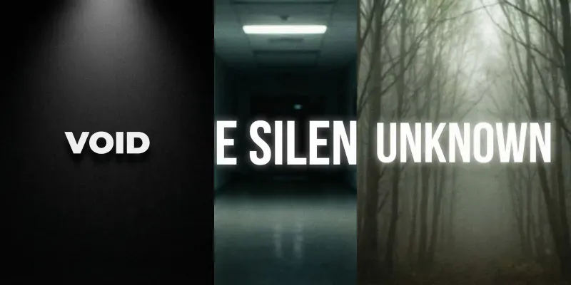 Minimal Psychological Movie Titles generated by undefined