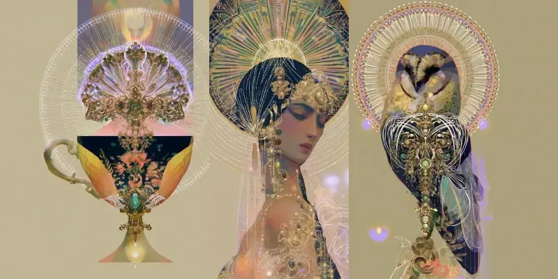 Art Nouveau Divine Visions