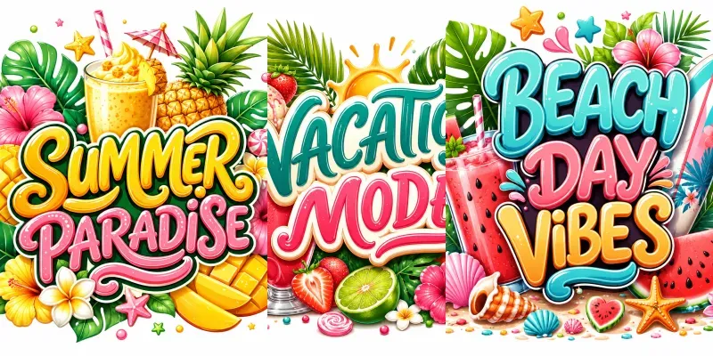 Summer Typography Packs Pro generated by undefined