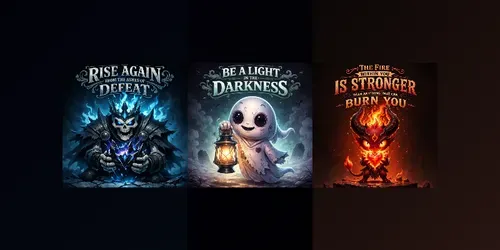 Stylized Dark Character Posters generated by chatgpt-image