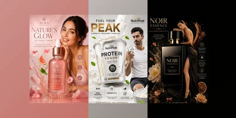 Premium Product Ads Posters generated by undefined