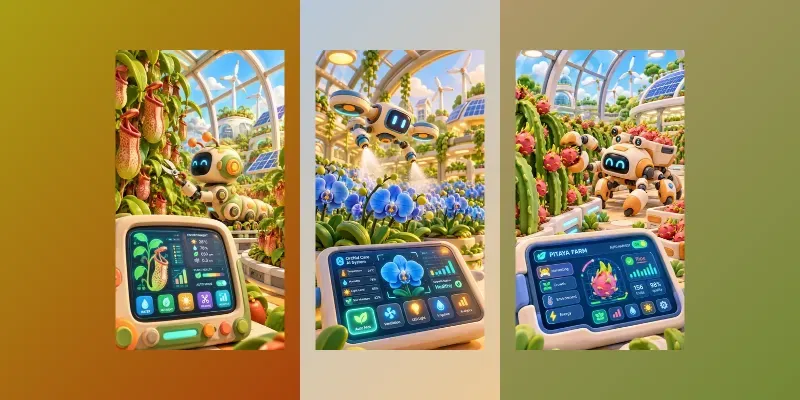 Smart Tech 3D Illustrations