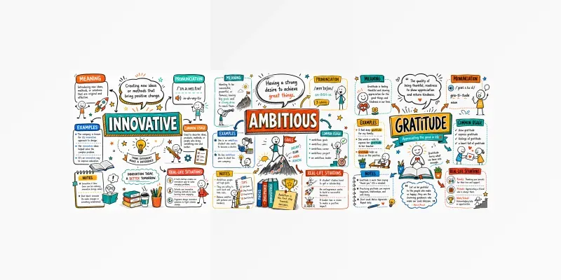 Educational Vocabulary Infographics generated by undefined