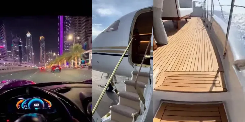 Luxury Lifestyle Pov Clip generated by undefined