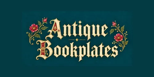 Antique Bookplate Wall Art generated by chatgpt-image