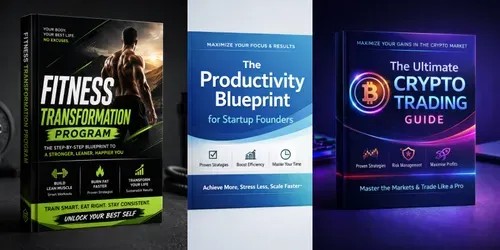 Cover Mockup Generator For Digital Products generated by chatgpt-image