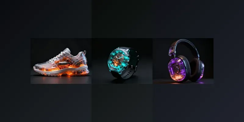 Cyberpunk Gadgets Tech Products generated by undefined