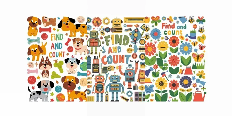 Find And Count Activity Pages For Kids generated by undefined