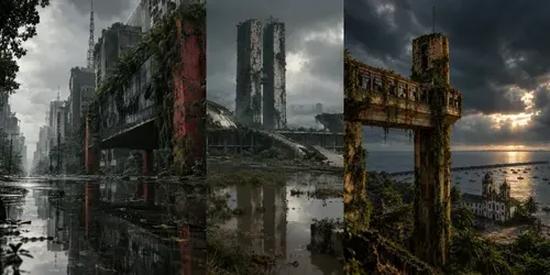Postapocalyptic Brazil So Paulo Masps generated by chatgpt-image