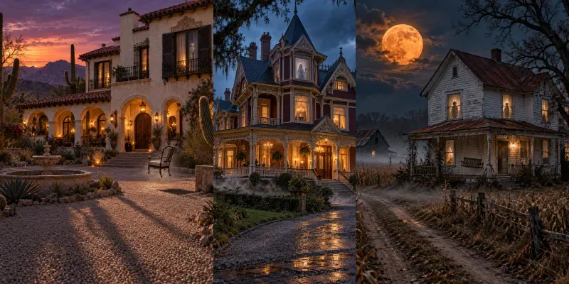 Halloween Haunted House Real Estates