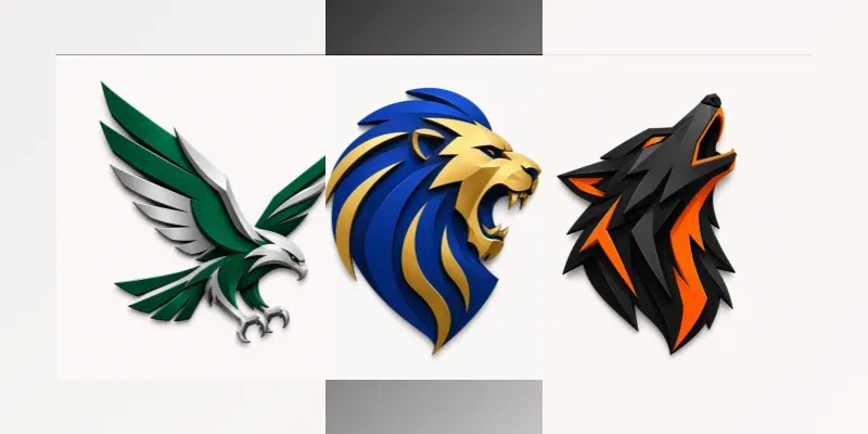 3D Minimalist Startup Logos generated by undefined