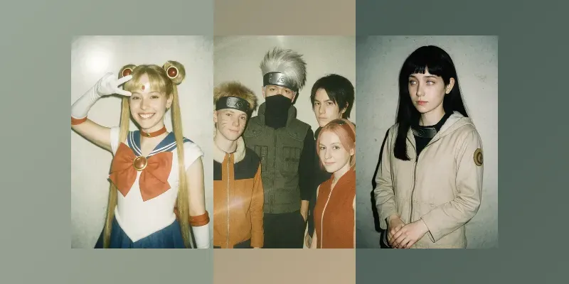 Realistic Anime Cosplays 90s Style generated by undefined