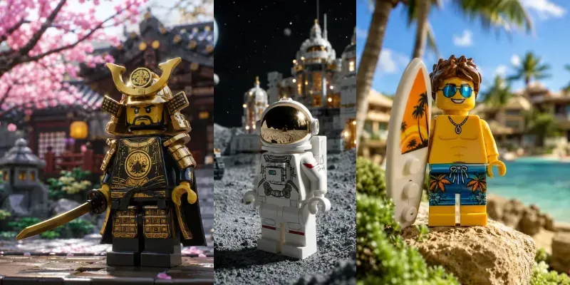 Lego Beach Vacation Explorers generated by undefined