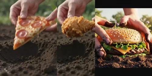 Food Trees generated by veo