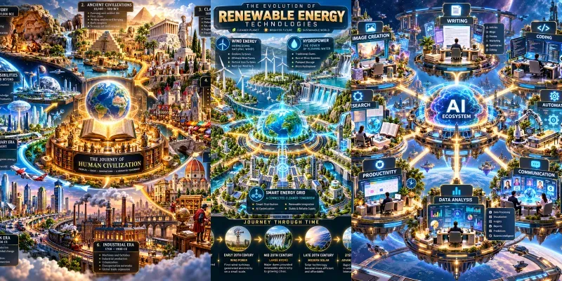 Cinematic Infographic Atlases