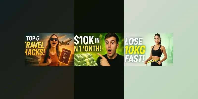 Clickbait Youtube Thumbnail generated by undefined