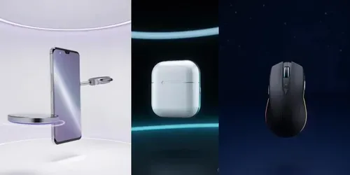 Futuristic Floating Product Reveal Films generated by grok-video