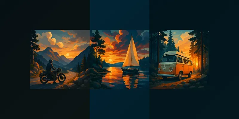 Cinematic Scenery Digital Art generated by undefined