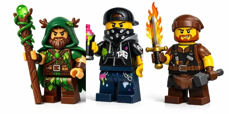 Lego Minifigure Character Creators generated by undefined