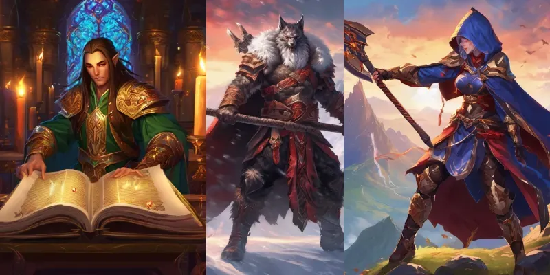 Fate War Game Characters Collections generated by undefined