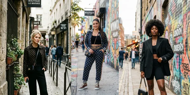 Urban Luxury Streetwear Lifestyle Art generated by undefined