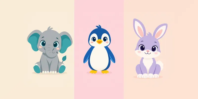 Minimalist Animal Vector Art For Brands