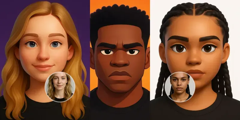 Social Media 3D Smooth Profile Pictures generated by undefined