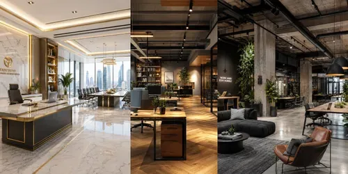 Modern Office Interior Generator generated by chatgpt-image