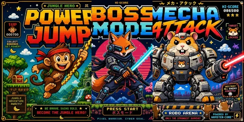 Pixel Legends Poster Packs generated by undefined