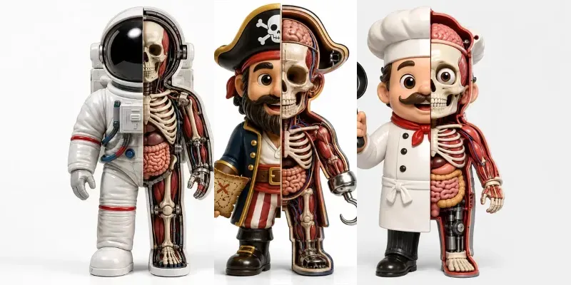 Anatomy Toy Character Creators generated by undefined