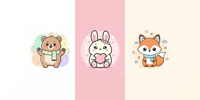 Cute Cartoon Character Generator generated by undefined