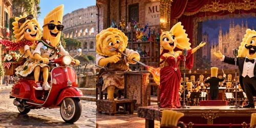 The Italian Pasta Lives generated by chatgpt-image