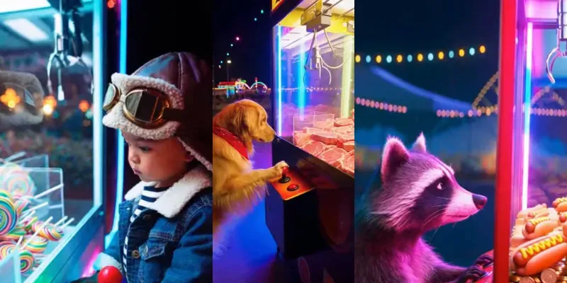Claw Machine Videos generated by undefined