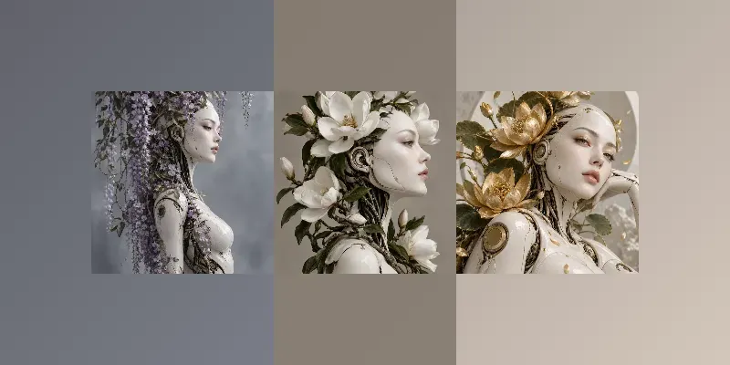 Botanical Android Nature Reborn 3Ds
