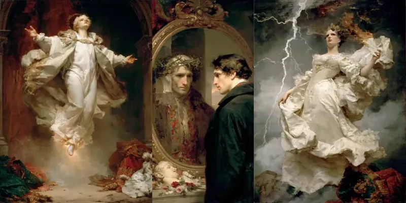 Baroque Dream Oil Painting Masterpieces generated by undefined
