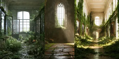 Abandoned Museums Art Generator generated by midjourney