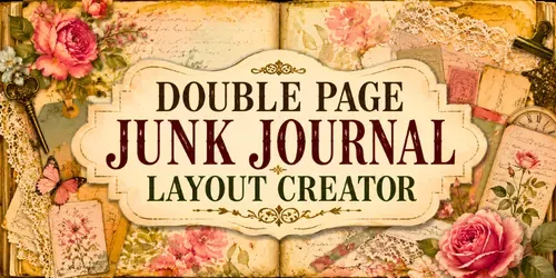 Double Page Junk Journal Layout Creator generated by chatgpt-skill