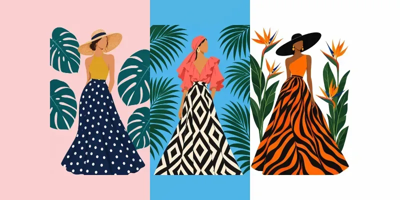 Minimalist Faceless Fashion Vectors