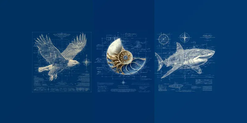 Blueprint Nature Tshirt Print Art Packs generated by undefined