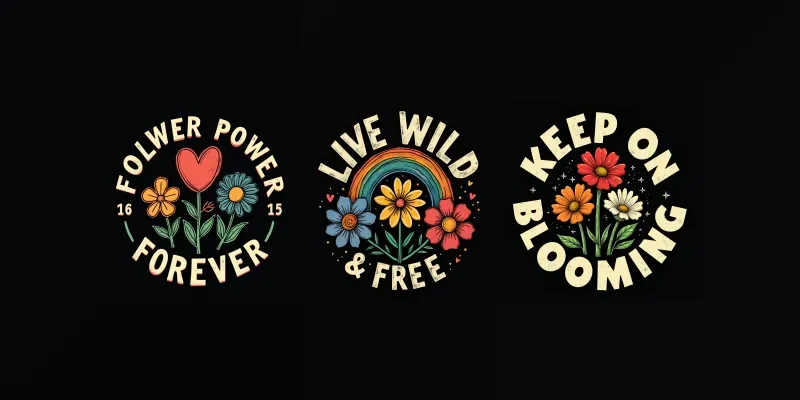 Vintage Floral Quotes generated by undefined