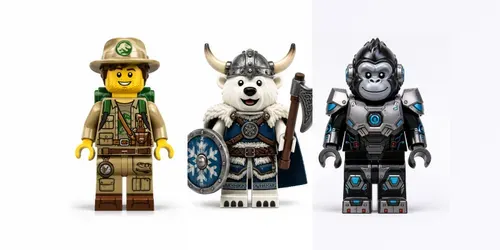 Lego Costume Toy Posters generated by chatgpt-image